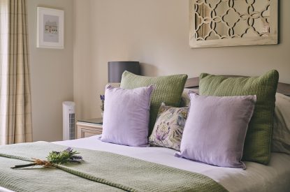 A bedroom at Bay Tree Cottage, Cotswolds