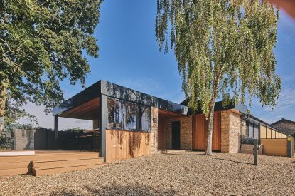 The exterior of Shepherd's Estate, Somerset