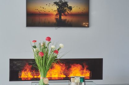 The fire at Woodland House, Worcestershire