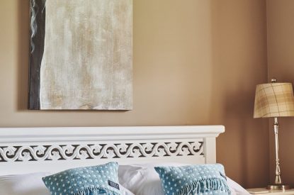 A bedroom at Buttermilk Barn, Peak District