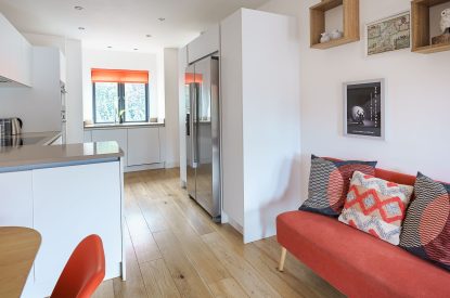 The kitchen at 7 Pen y Bont, Abersoch
