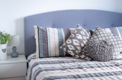 A bedroom at 7 Pen y Bont, Abersoch