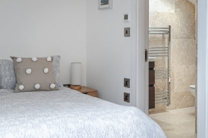 A bedroom at 7 Pen y Bont, Abersoch