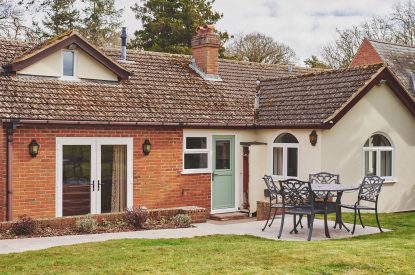 The exterior of Kingfisher Cottage, Welsh Borders