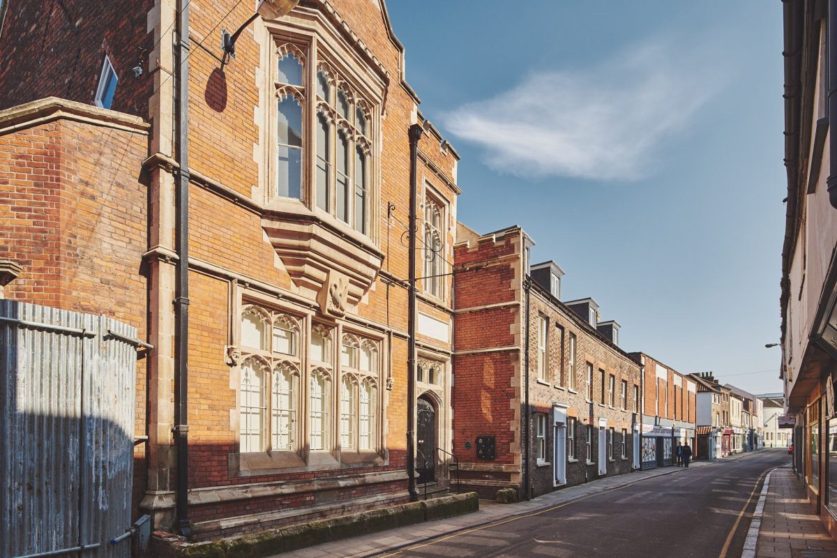 The exterior of The Vault, Norfolk
