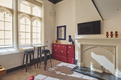 The dining area at The Vault, Norfolk