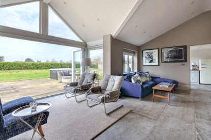 The living room at Pen y Bryn, Abersoch