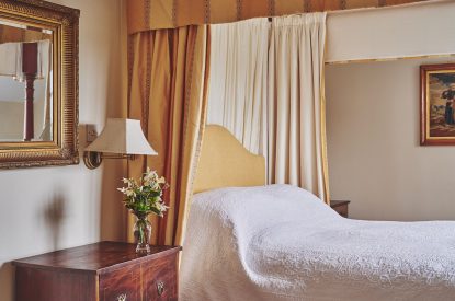 The bedroom at Hardy Cottage, Cotswolds