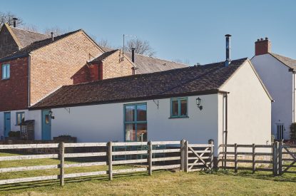 The exterior of Barn Owl Lodge, Peak District