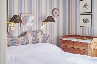 A double bedroom at Milton Cottage, Cotswolds