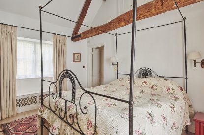 A double bedroom at Milton Cottage, Cotswolds