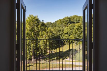 The view from Dart Cottage, Devon