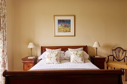 A double bedroom at Georgian House, Devon