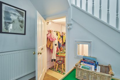 The dressing up closet at Tennyson House, Cotswolds
