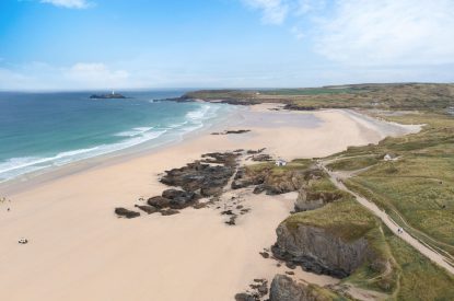 The beach near to Duna, Cornwall