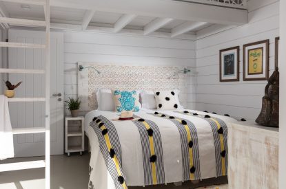 A bedroom at Gwithian, Cornwall