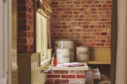 The utility room at Coastal Manor Retreat, Hampshire
