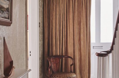 The hallway at Coastal Manor Retreat, Hampshire