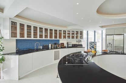 The kitchen at The Crewhouse, Hampshire