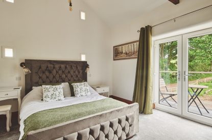 A bedroom at Plum Cottage, Lake District