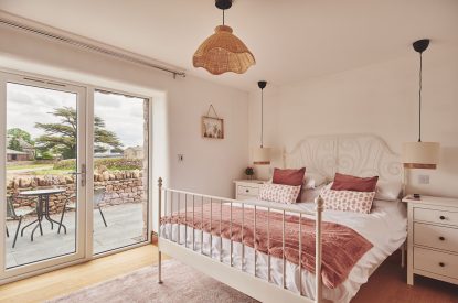 A bedroom at Plum Cottage, Lake District