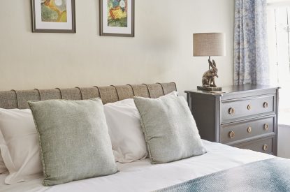 A bedroom at Crooked Cottage, Cotswolds