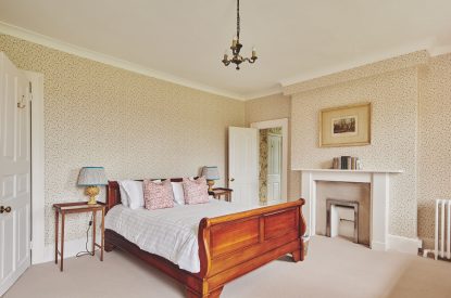 A bedroom at North Wessex Manor, Oxfordshire
