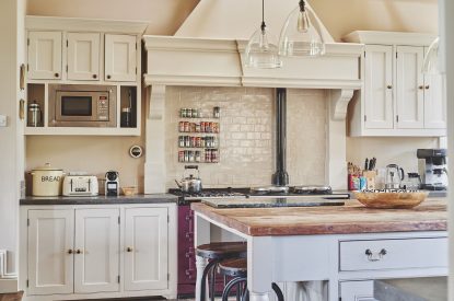 The kitchen at North Wessex Manor, Oxfordshire