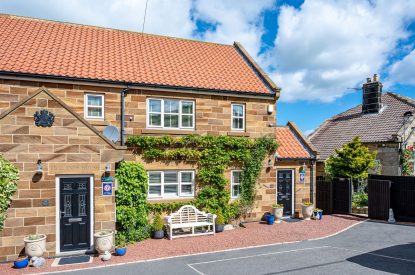 The exterior of Primrose Cottage, Yorkshire