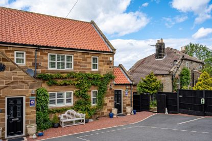 The exterior of Primrose Cottage, Yorkshire