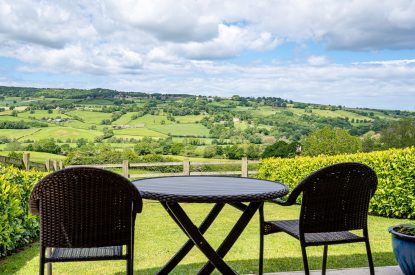 The view from Esk View Retreat, Yorkshire