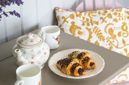 Breakfast at Red Deer Escape, Somerset