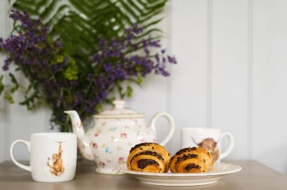 Breakfast at Red Deer Escape, Somerset