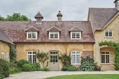 The exterior of Barrett-Browning Cottage, Cotswolds