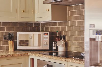The kitchen at Barrett-Browning Cottage, Cotswolds
