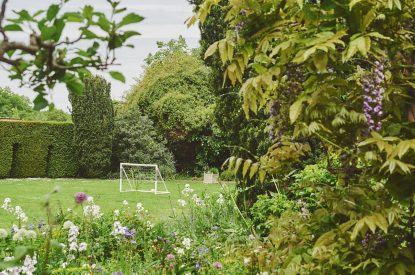The gardens at Chaucer Cottage, Cotswolds