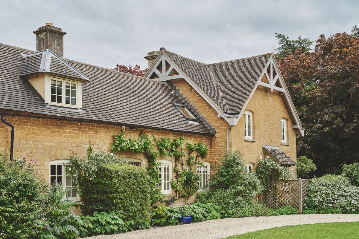 The exterior of Donne Cottage, Cotswolds