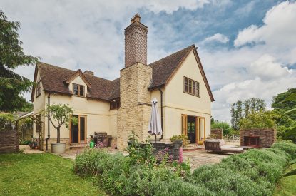 The exterior of Apple Tree Cottage, Cotswolds