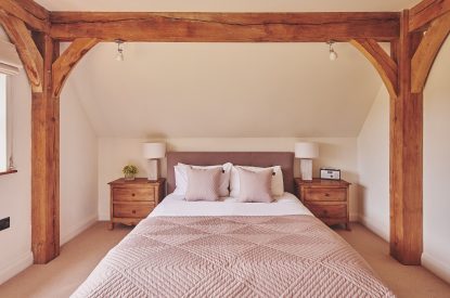 A bedroom at Apple Tree Cottage, Cotswolds