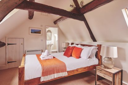 A bedroom at Church View Cottage, Cotswolds