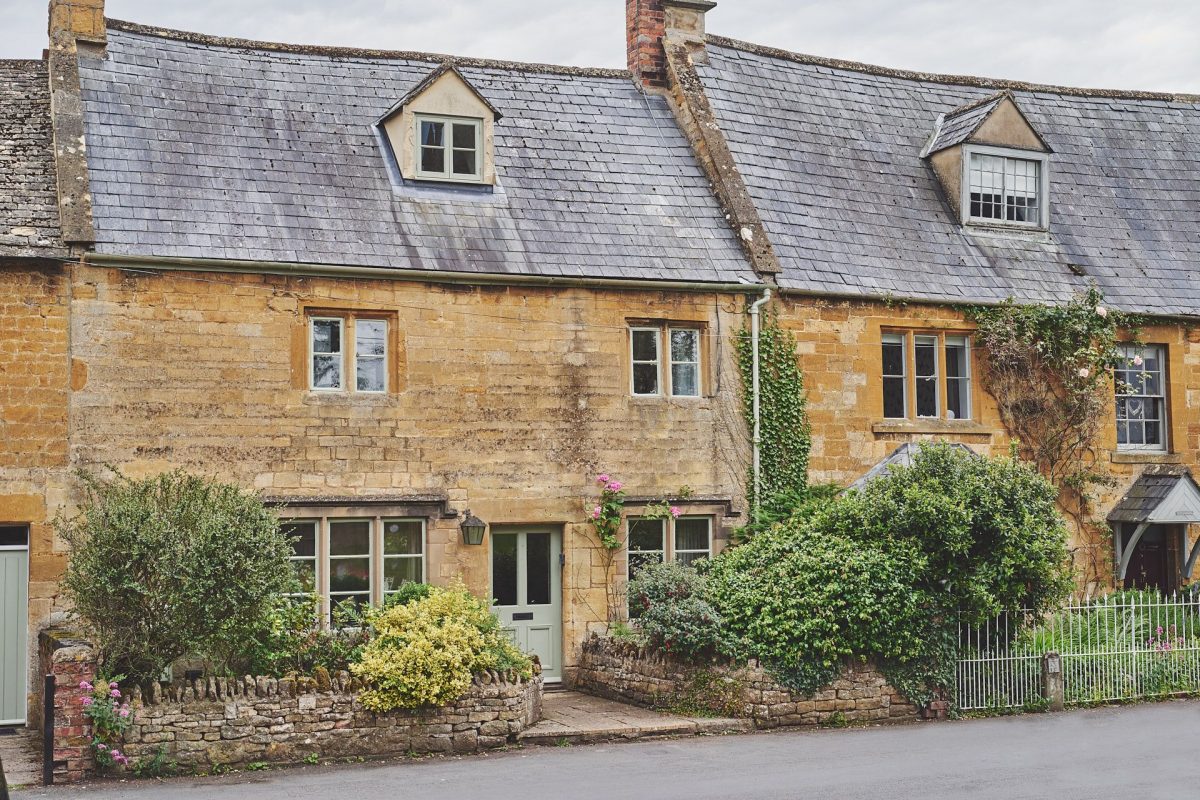 The exterior of Church View Cottage, Cotswolds