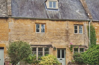 The exterior of Church View Cottage, Cotswolds