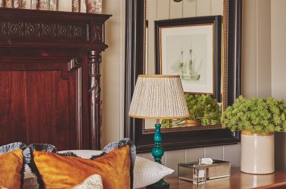 A double bedroom at Harold House, Isle of Wight