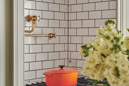 The kitchen at Harold House, Isle of Wight