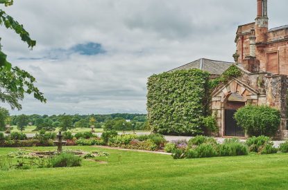 The gardens at Coach House, Cumbria