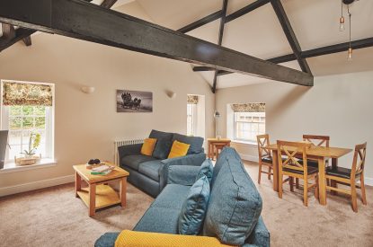 The living room at Clock Tower, Cumbria