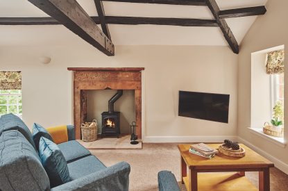 The living room at Clock Tower, Cumbria