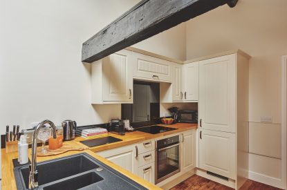 The kitchen at Clock Tower, Cumbria