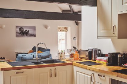 The kitchen at Clock Tower, Cumbria