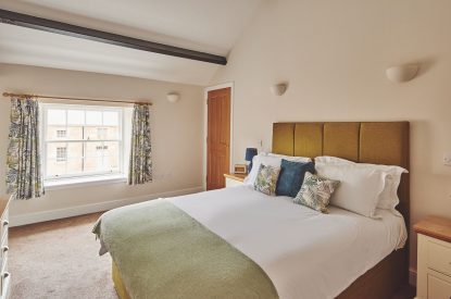 A bedroom at Clock Tower, Cumbria